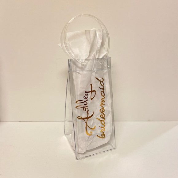 CUSTOM Ice Bag Collapsible Wine Cooler Bag - Picture 1 of 10